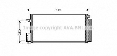 AVA QUALITY COOLING fta5310d -  Конденсатор, кондиционер
